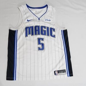 Nike Orlando Magic Jersey Men’s 52  XL White No Name/ Numbers Disney Patch